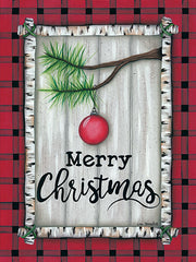 KEN1037 - Red Christmas Plaid - 12x16