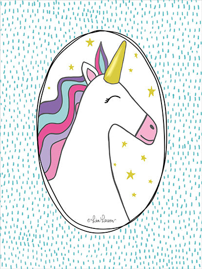 Lisa Larson LAR369 - Unicorn I - Unicorn, Kids, Magic, Make Believe from Penny Lane Publishing