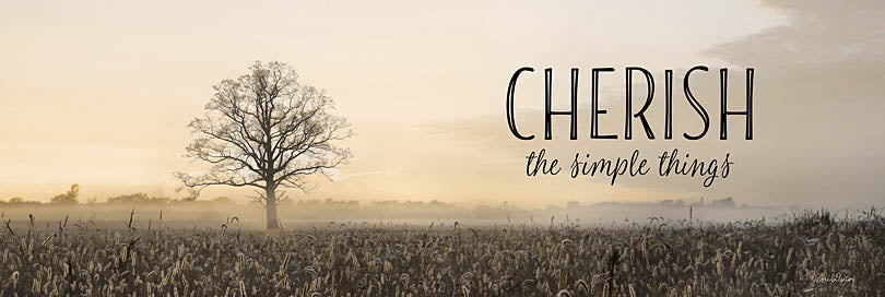 Lori Deiter LD1107 - Cherish the Simple Things - Cherish, Trees, Field from Penny Lane Publishing