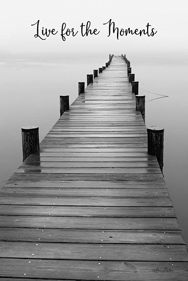 Lori Deiter LD1459 - Live for the Moments Live for the Moments, Dock, Black & White from Penny Lane