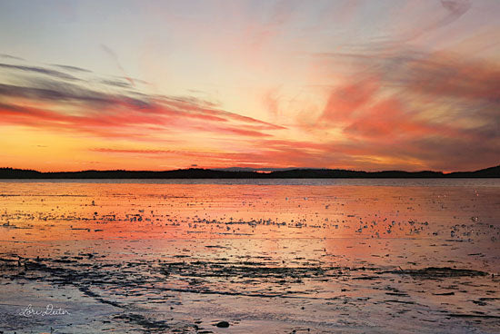 Lori Deiter LD1702GP - Fire and Ice Coastal, Ocean, Sunset, Landscape, Photography, Nautical from Penny Lane