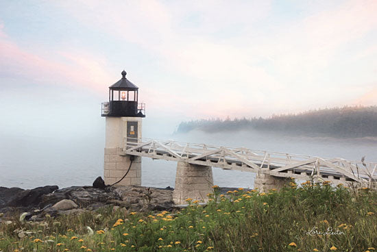 Lori Deiter LD1707GP - Marshall Point Lighthouse Lighthouse, Marshall Point, Fog, Nautical, Coastal, Photography from Penny Lane