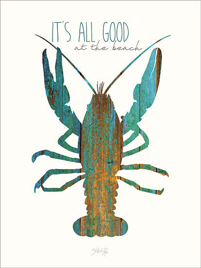 Marla Rae MA2286GP - It's All Good at the Beach - Lobster, Typography, Inspirational from Penny Lane Publishing