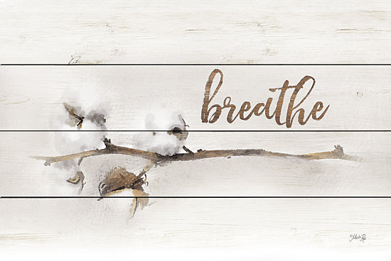 Marla Rae MA2448 - Cotton Stems - Breathe - Cotton, Decorative, Nature, Inspirational from Penny Lane Publishing