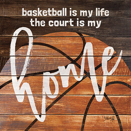 Marla Rae MA2478 - Basketball Home - Sports, Masculine, Basketball, Signs, Inspirational, Children, Sports from Penny Lane Publishing