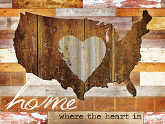 MA993 - Home - Where the Heart is I - 24x18