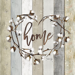 MAZ5025 - Home Cotton Wreath - 12x12