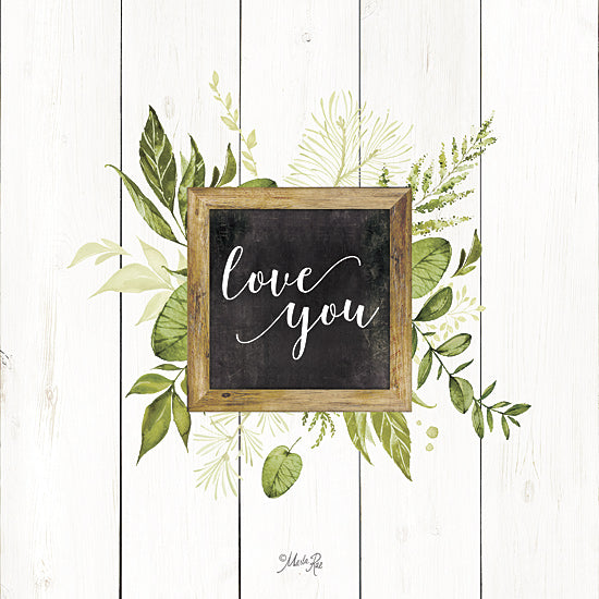 Marla Rae MAZ5062 - Love You Greenery - Greenery, Inspirational, Leaves from Penny Lane Publishing