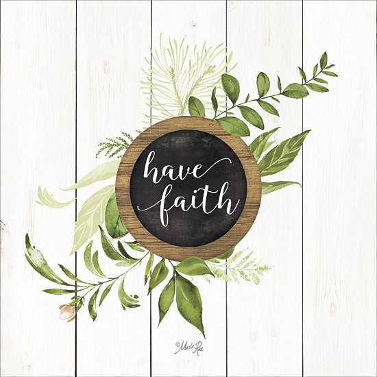 Marla Rae MAZ5069 - Have Faith Greenery - Greenery, Inspirational, Leaves from Penny Lane Publishing