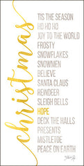 MAZ5123A - Christmas Sentiments - 9x18