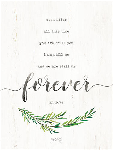 Marla Rae MAZ5132GP - Forever in Love - Forever, Greenery, Typography from Penny Lane Publishing