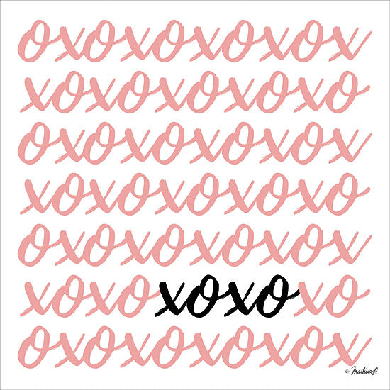 Martina Pavlova PAV108 - Kiss Me - 12x12 Kiss Me, XO, Love, Signs from Penny Lane