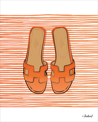 PAV186 - Orange Hermes Flats - 12x16