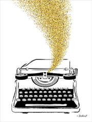 PAV204 - Glitter Typewriter - 12x16