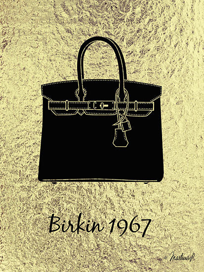 Martina Pavlova PAV206 - PAV206 - Golden Birkin Trophy - 12x16 Purse, Fashion, Gold, Birkin Purse from Penny Lane