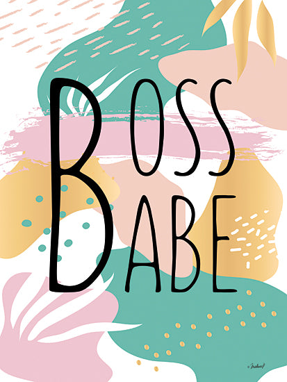 Martina Pavlova PAV254 - PAV254 - Boss Babe    - 12x16 Tween, Signs, Typography, Boss Babe from Penny Lane