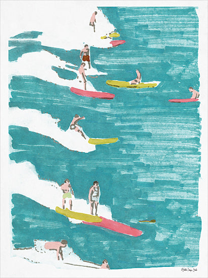 Stellar Design Studio SDS224 - SDS224 - Surf's Up 2 - 12x16 Surfing, Tropical, Surfboards, Ocean from Penny Lane