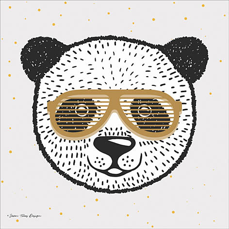 Seven Trees Design ST287 - Modern Furry Friend II - Bear, Glasses from Penny Lane Publishing