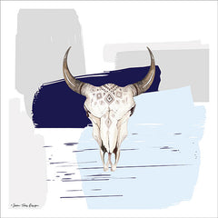 ST307 - Colored Steer Head II - 18x9