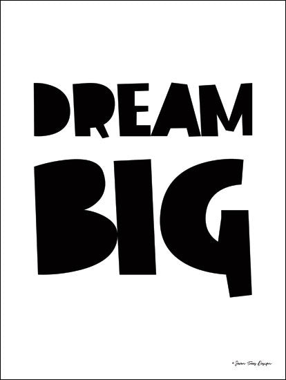 Seven Trees Design ST375 - Dream Big Dream Big, Black & White, Tween from Penny Lane