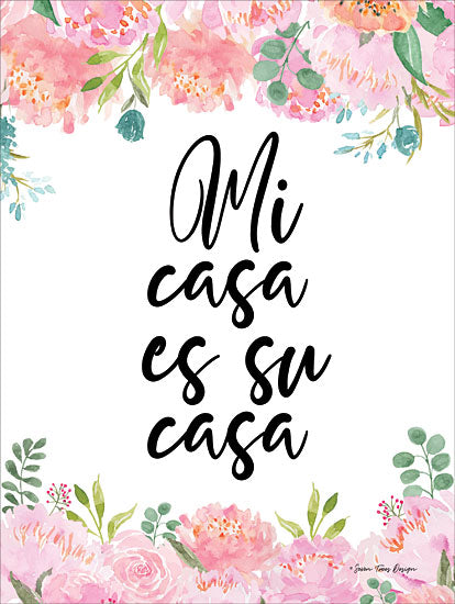 Seven Trees Design ST461 - Mi Casa es Su Casa - 12x16 Mi Casa es Su Casa, My House, Flowers, Spanish from Penny Lane