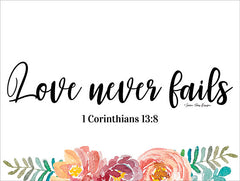 ST462 - Floral Love Never Fails - 16x12