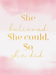 ST471 - She Believed - 12x16