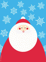 ST598 - Snowflake Santa Claus - 12x16