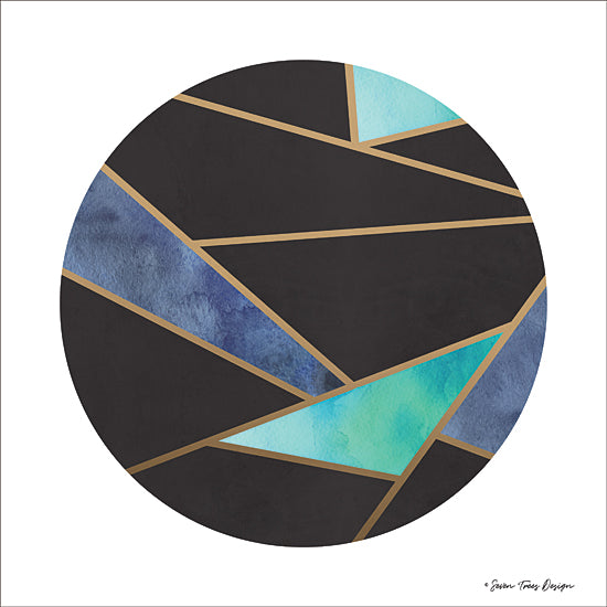 Seven Trees Design ST615 - ST615 - Abstract Circles I - 12x12 Abstract, Geometric, Circles, Modern from Penny Lane